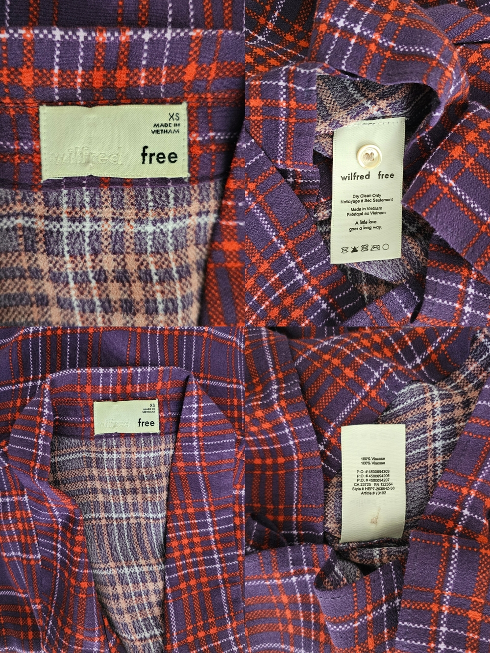 Aritzia Wilfred Free Tie-Front Button-Up Blouse - Picture 14 of 16